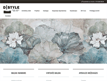 Tablet Screenshot of distyle.lt